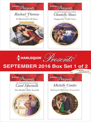 cover image of Harlequin Presents September 2016, Box Set 1 of 2